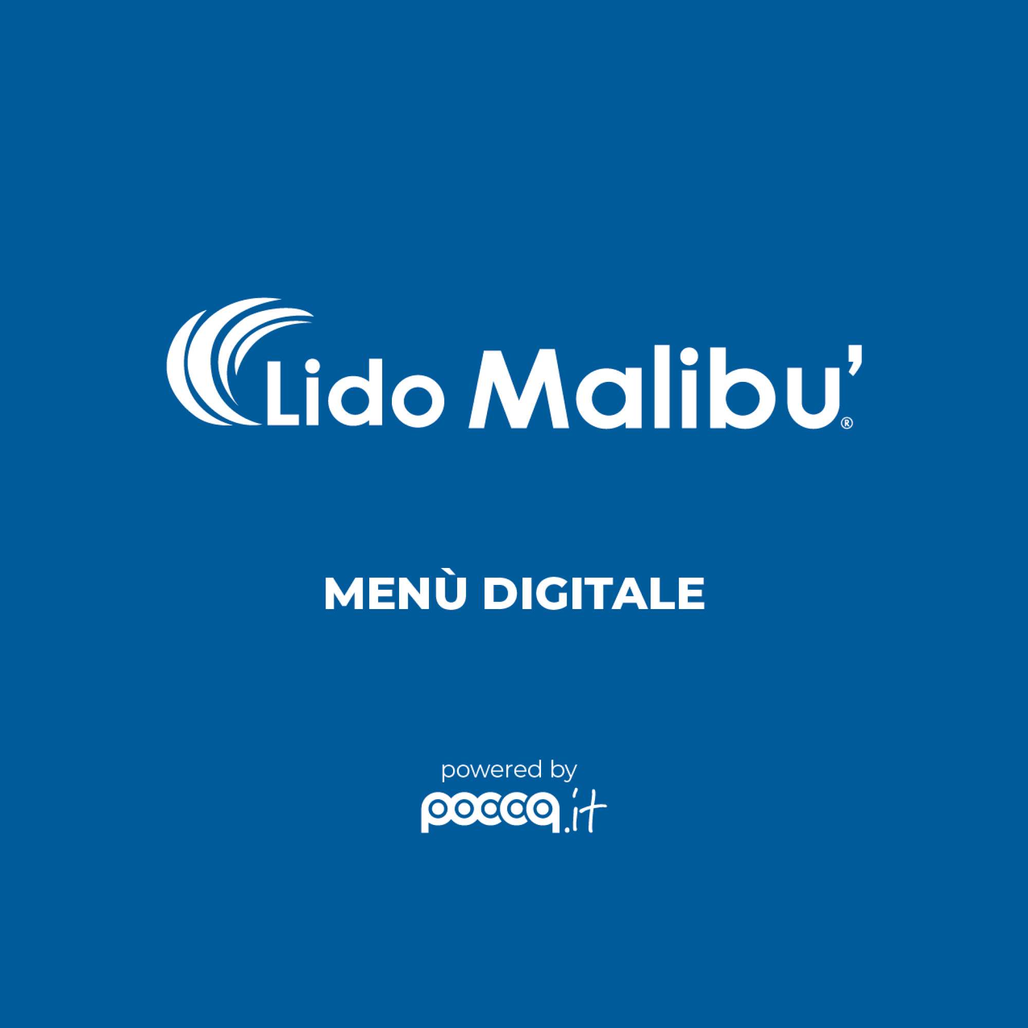 Menù LIDO MALIBÙ BEACH Menù